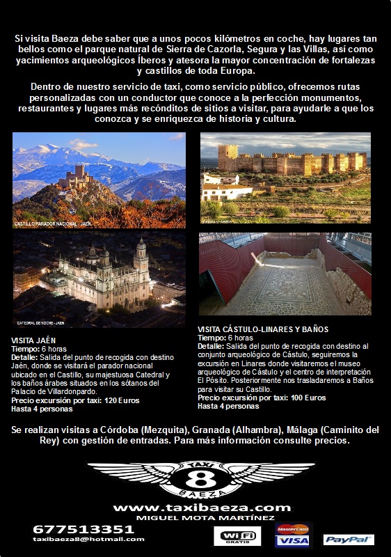 Rutas por Jaén, Linares y Baños